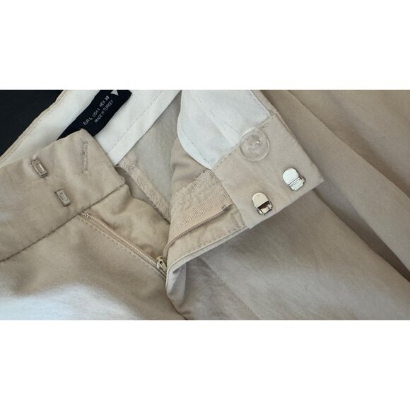 2/$30 ZARA Womens Size Large Wide-Leg Linen-Blend Pants - Picture 10 of 16